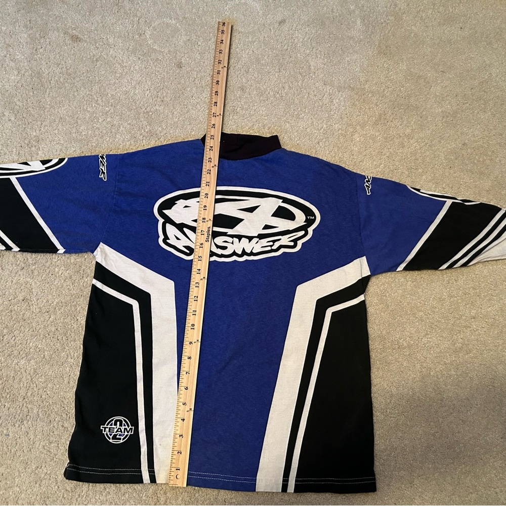 Answer Kids Blue and Black Jersey - Picture 6 of 10